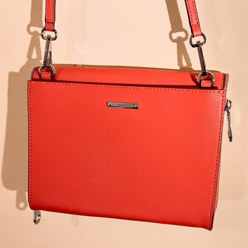 Rebecca Minkoff Marlowe Mini Cross Body Bag - Electric Red